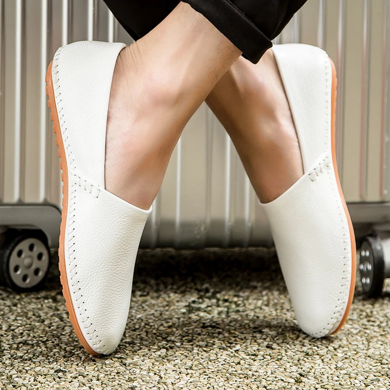 Bequeme Lederhalbschuhe für den Alltag Nord Taschen Nord Taschen