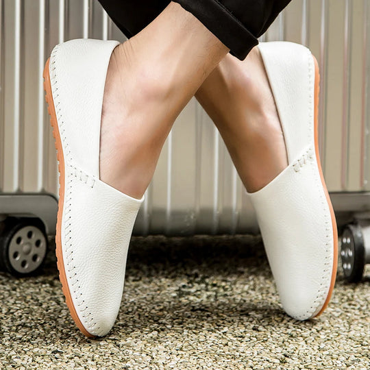 Bequeme Lederhalbschuhe für den Alltag Nord Taschen Nord Taschen