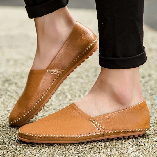 Bequeme Lederhalbschuhe für den Alltag Nord Taschen Nord Taschen