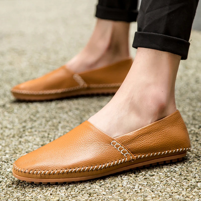 Bequeme Lederhalbschuhe für den Alltag Nord Taschen Nord Taschen