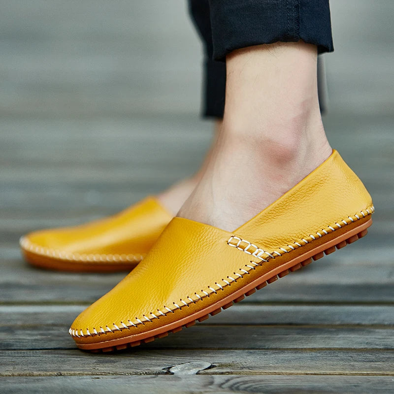 Bequeme Lederhalbschuhe für den Alltag Nord Taschen Nord Taschen