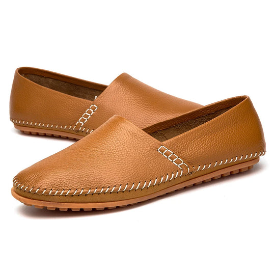 Bequeme Lederhalbschuhe für den Alltag Nord Taschen Nord Taschen