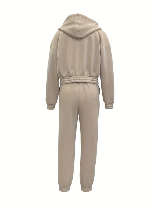 Kapuzenjacke & Tanktop & Jogginghose Drei Teilige Satz Outfits - Arvani