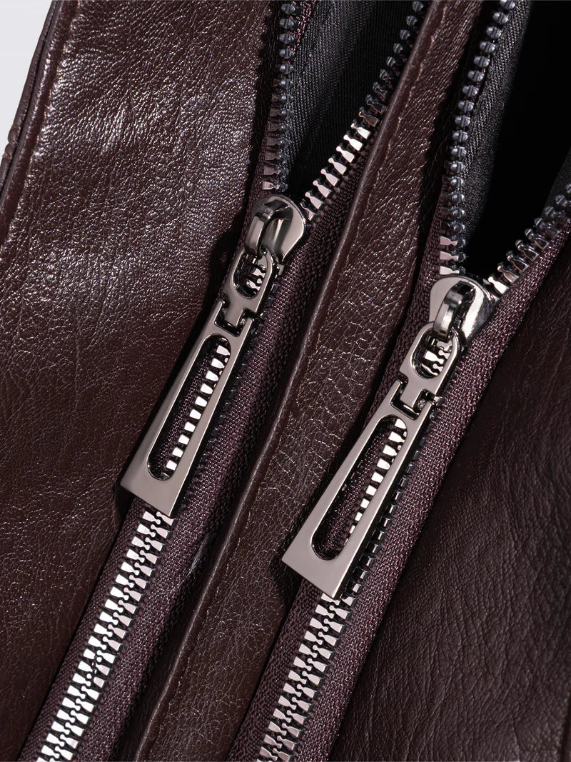 Nord Taschen | Schultertasche - Elegante & Praktische Tasche aus Veganem PU-Leder