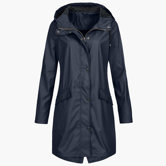 Regenmantel Winddicht Wasserdicht - Stilvolle Übergangsjacke für Alltag und Outdoor