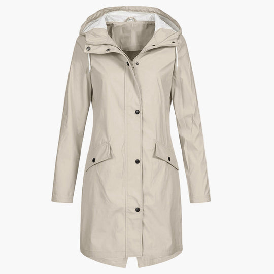 Regenmantel Winddicht Wasserdicht - Stilvolle Übergangsjacke für Alltag und Outdoor
