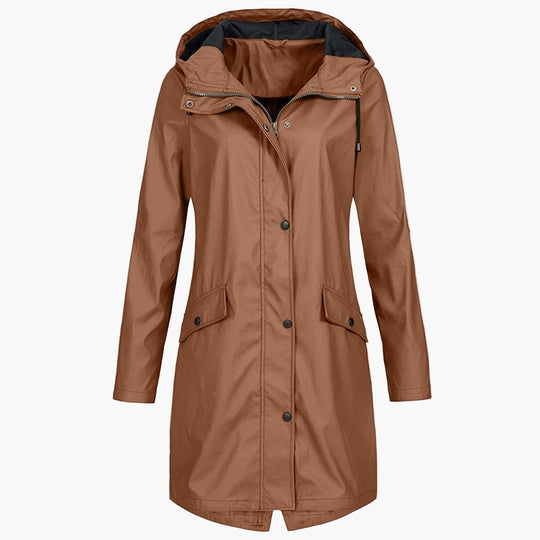 Regenmantel Winddicht Wasserdicht - Stilvolle Übergangsjacke für Alltag und Outdoor