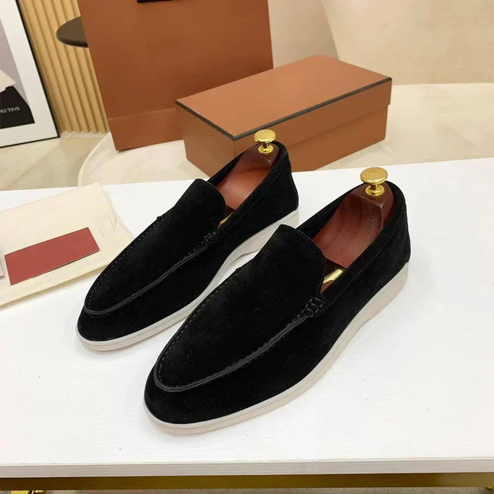 Herren Loafer mit geschlossenem Design und flacher Sohle