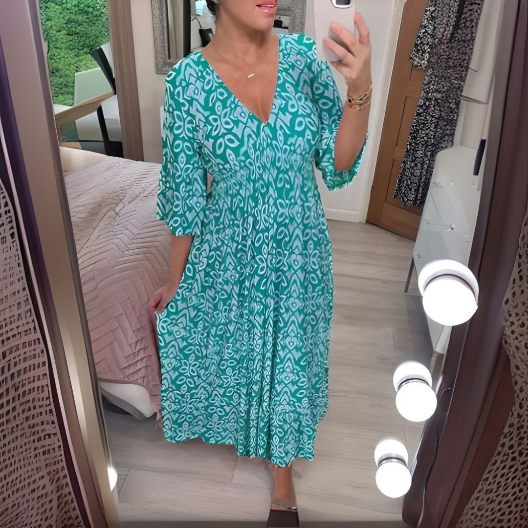 Bohème Sommerkleid für Frauen Maxi
