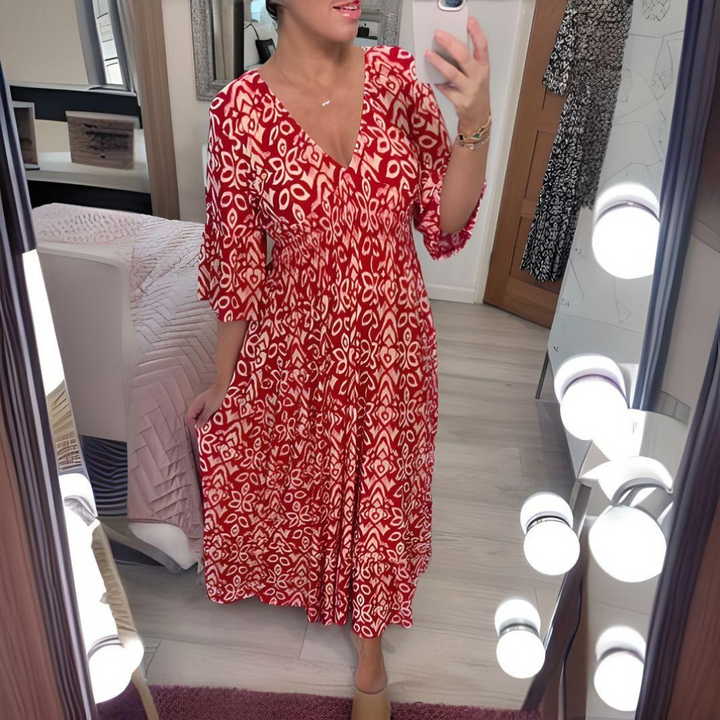 Bohème Sommerkleid für Frauen Maxi