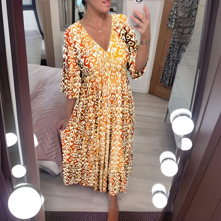 Bohème Sommerkleid für Frauen Maxi