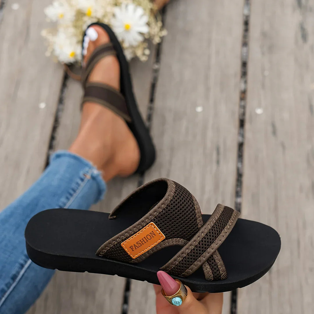 Lässige Riemchensandalen