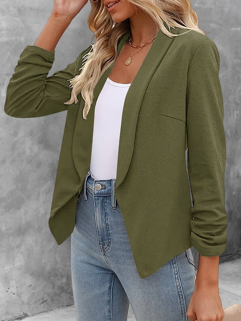 Stilvoller Blazer mit Offener Vorderseite