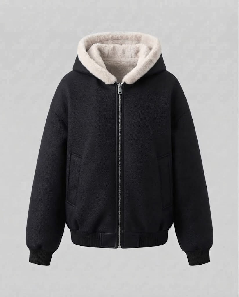 Frauen Bequemer und Stilvoller Hoodie Nord Taschen