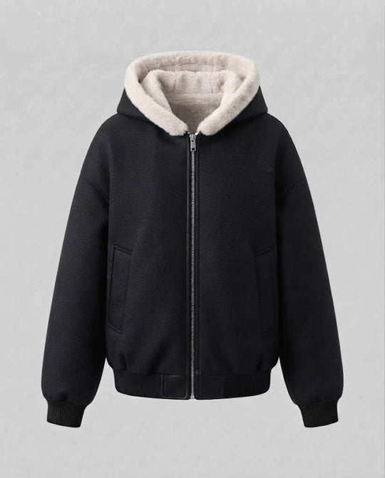 Frauen Bequemer und Stilvoller Hoodie Nord Taschen