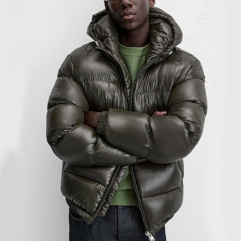 Fudus Winter-Steppjacke Schwarz - Elias