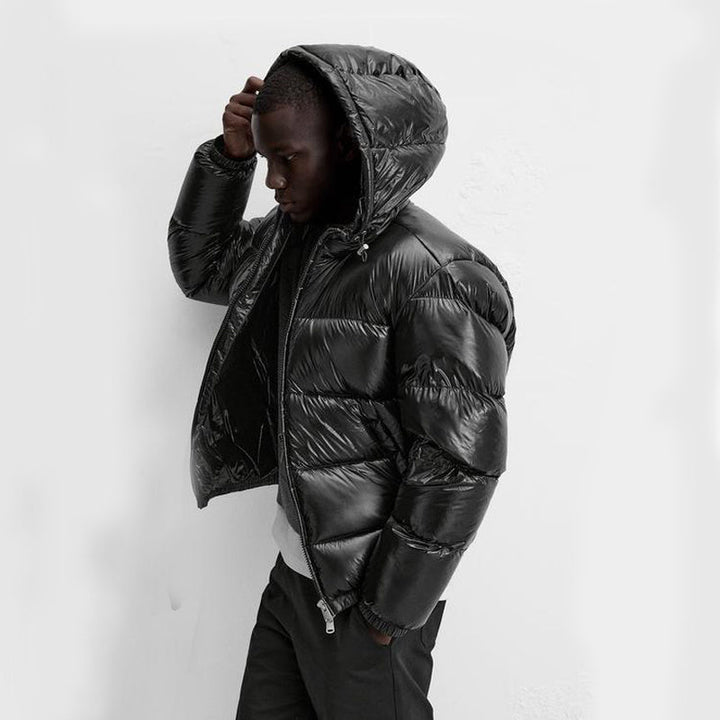 Fudus Winter-Steppjacke Schwarz - Elias