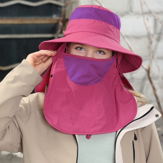 Nord Taschen | Vollabdeckung Gesicht Sonnenschutz Maske im Freien UV Eimer Hut