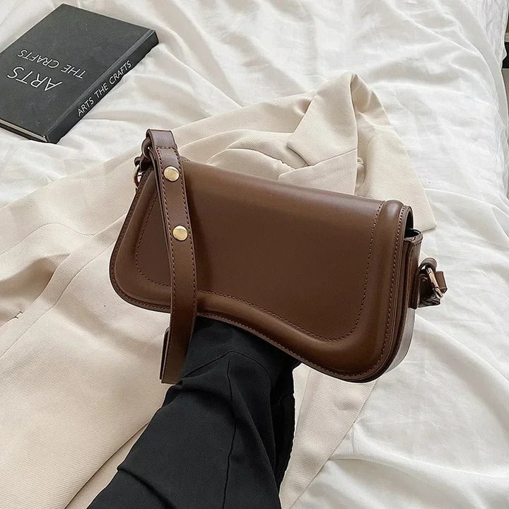 Nord Taschen | Wavy Flap Veganes Lederhandtasche