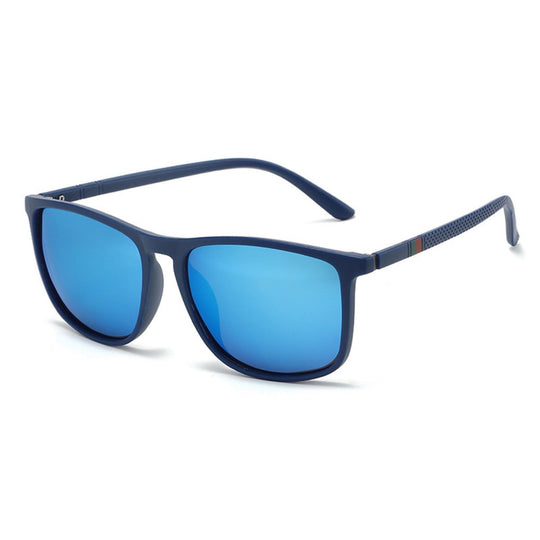 Nord Taschen | UV-Schutz quadratische polarisierte Sonnenbrille mit großem Rahmen