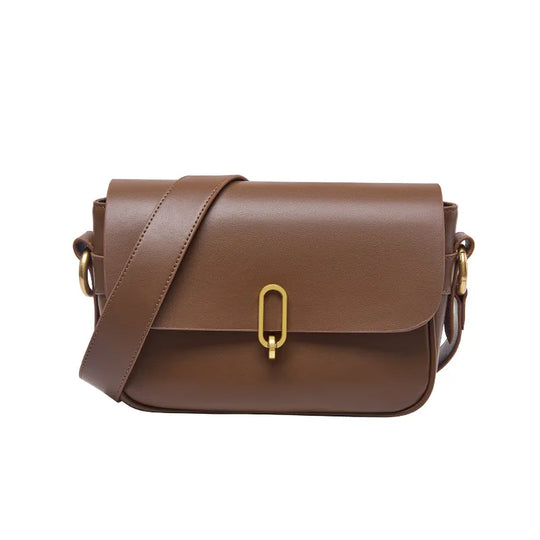 Nord Taschen | für Damen - Stilvolle Umhängetasche mit goldener Schnalle und verstellbarem Träger