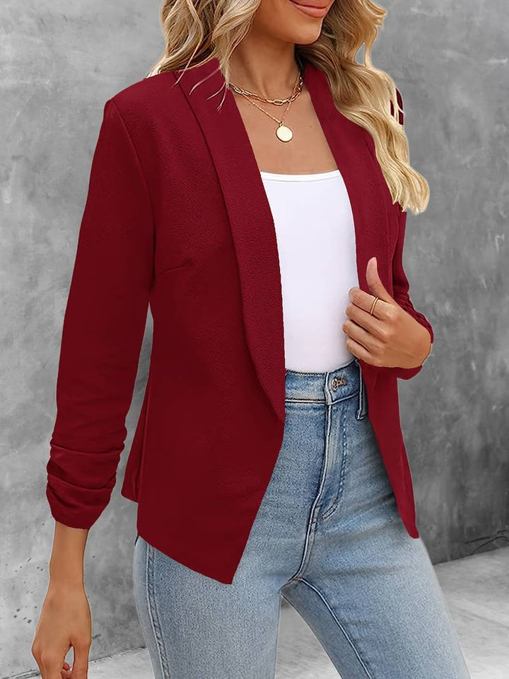 Stilvoller Blazer mit Offener Vorderseite