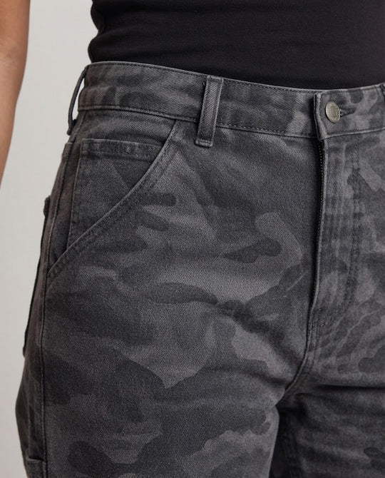 Damenmode Camouflage-Hose Nord Taschen