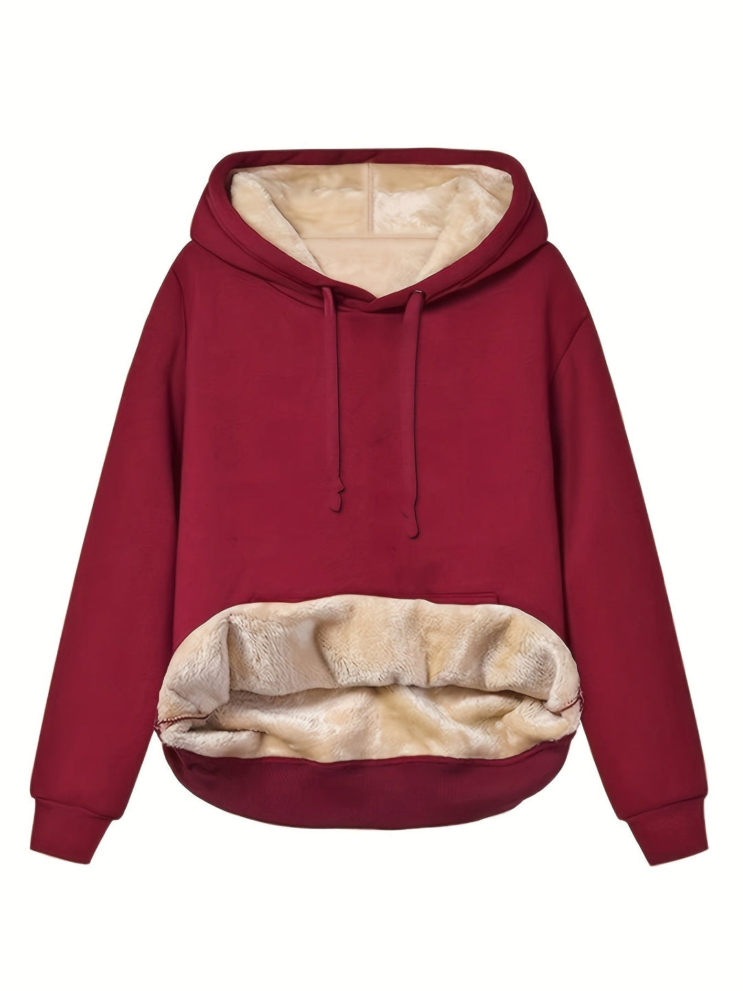 Warme Winterkuscheligkeit mit Fleece Hoodie