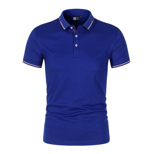 Einfarbiges Poloshirt