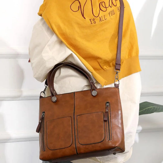 Nord Taschen | Leder Schultertasche