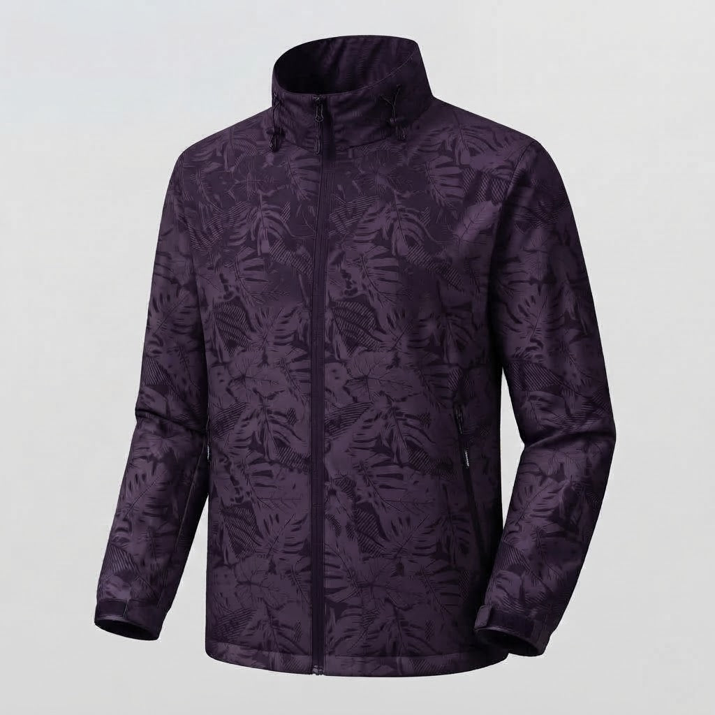 Herren Leichte Sportjacke mit Innovativem Muster Nord Taschen