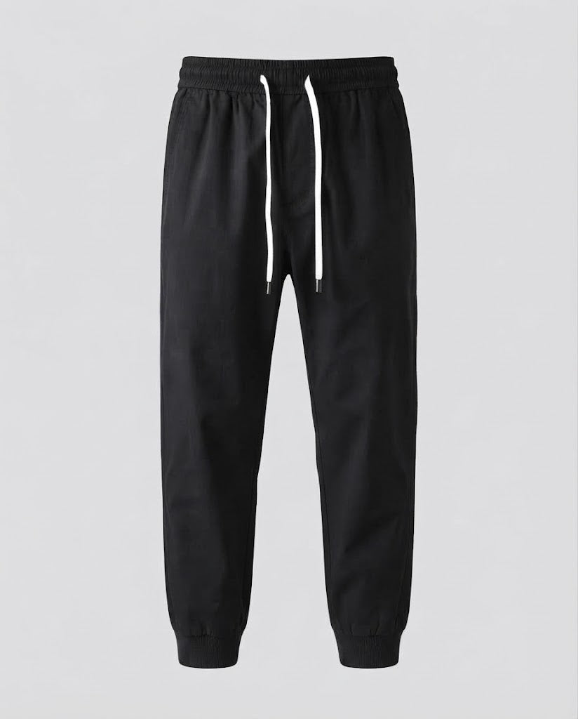 Herren Leichte Elastische Jogginghose mit Kordelzug und Knöchelsaum Nord Taschen