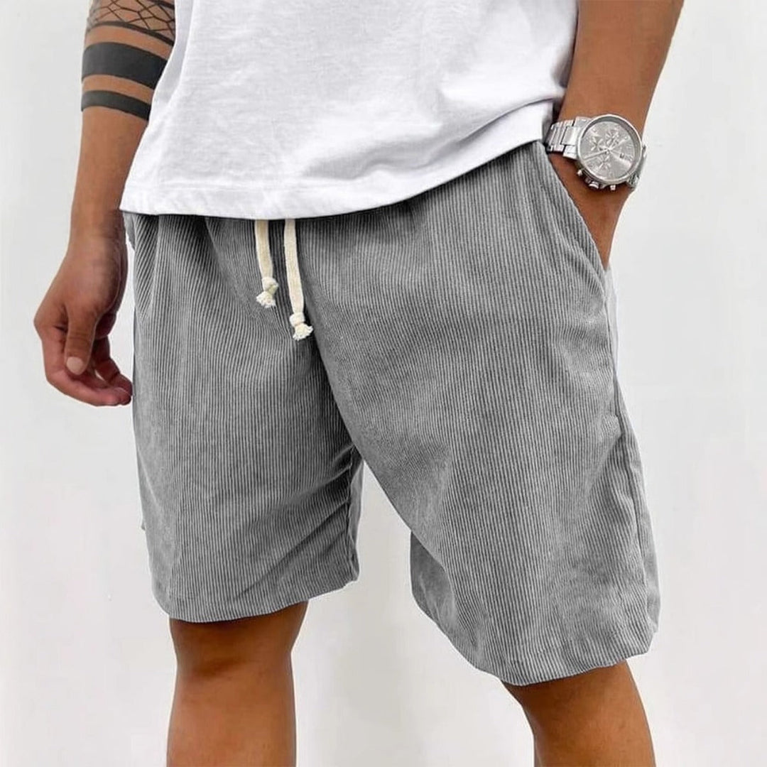 Nord Taschen | Herren Casual Kordelzug Cord Shorts