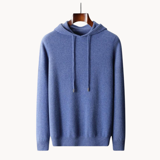 Merino Strick Kapuzenpullover