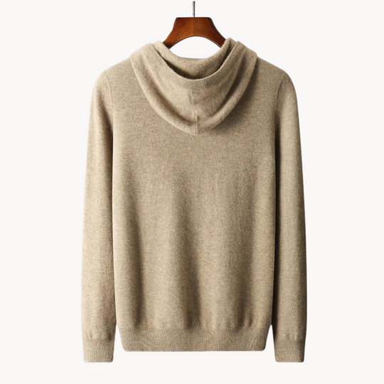 Merino Strick Kapuzenpullover