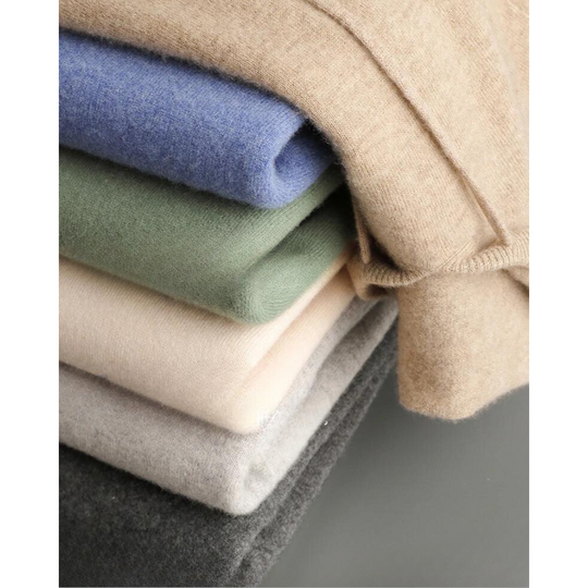 Merino Strick Kapuzenpullover
