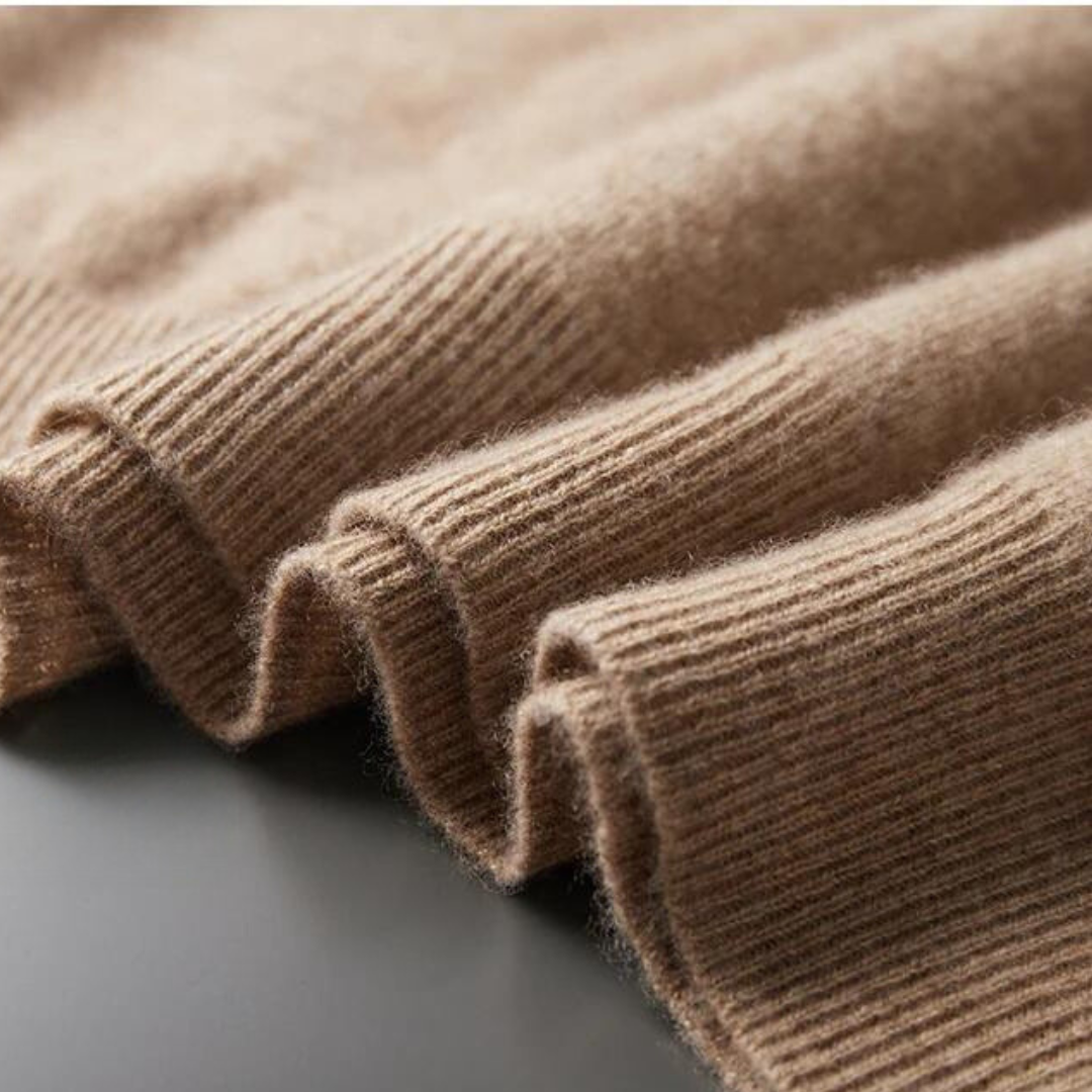 Merino Strick Kapuzenpullover