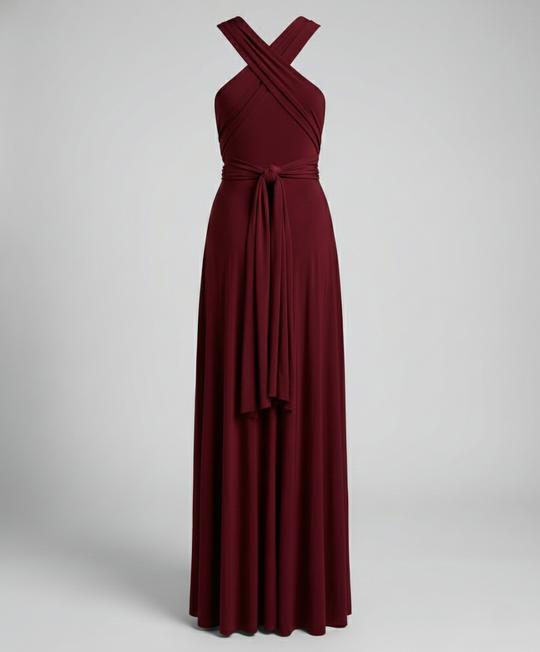 Damen Multiway Wickelkleid mit 50+ Tragevarianten & Elastischem Stoff - Vittorelli