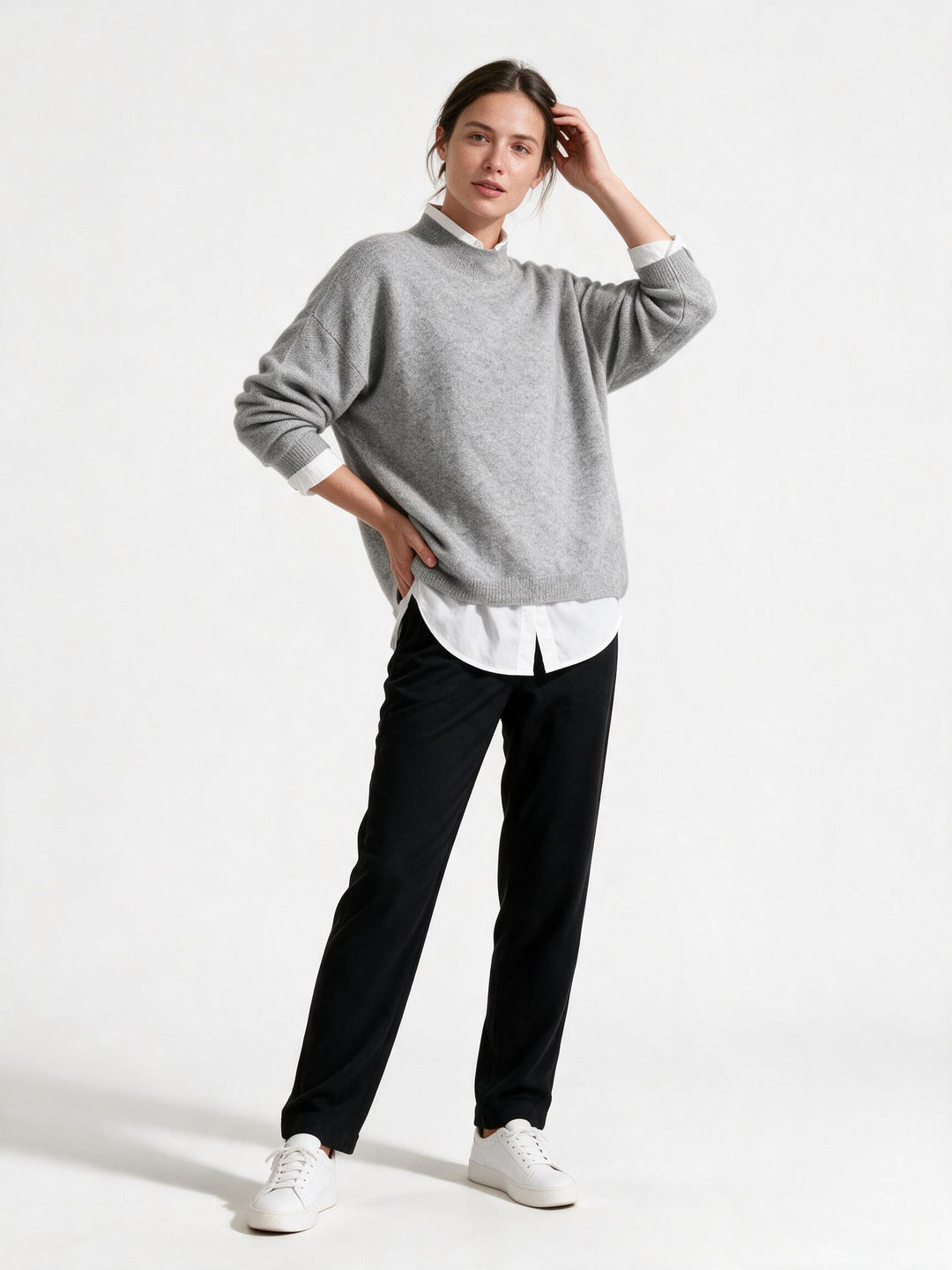 Eleganter Kaschmirpullover Damen