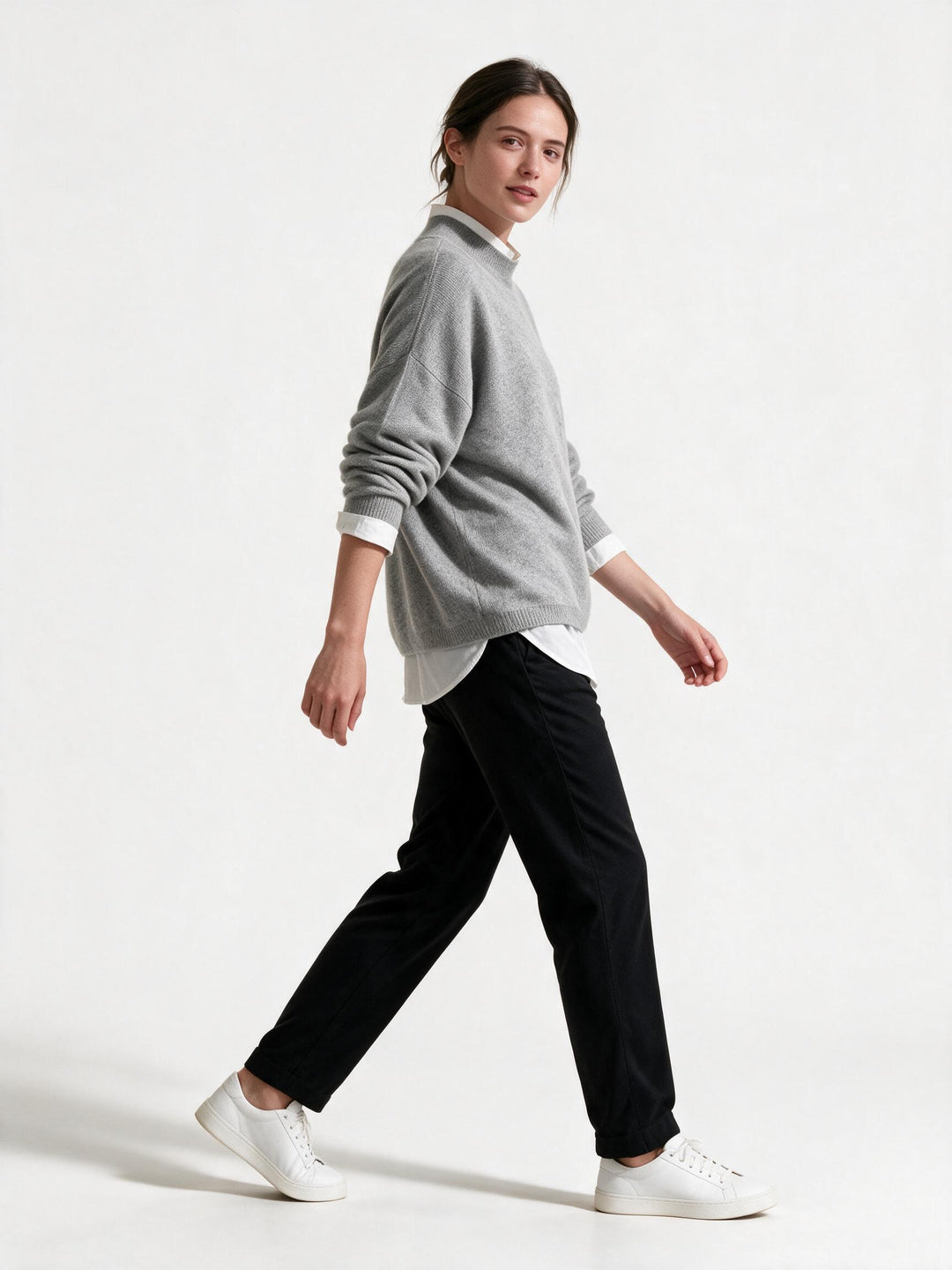 Eleganter Kaschmirpullover Damen