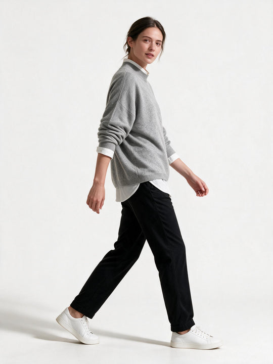 Eleganter Kaschmirpullover Damen