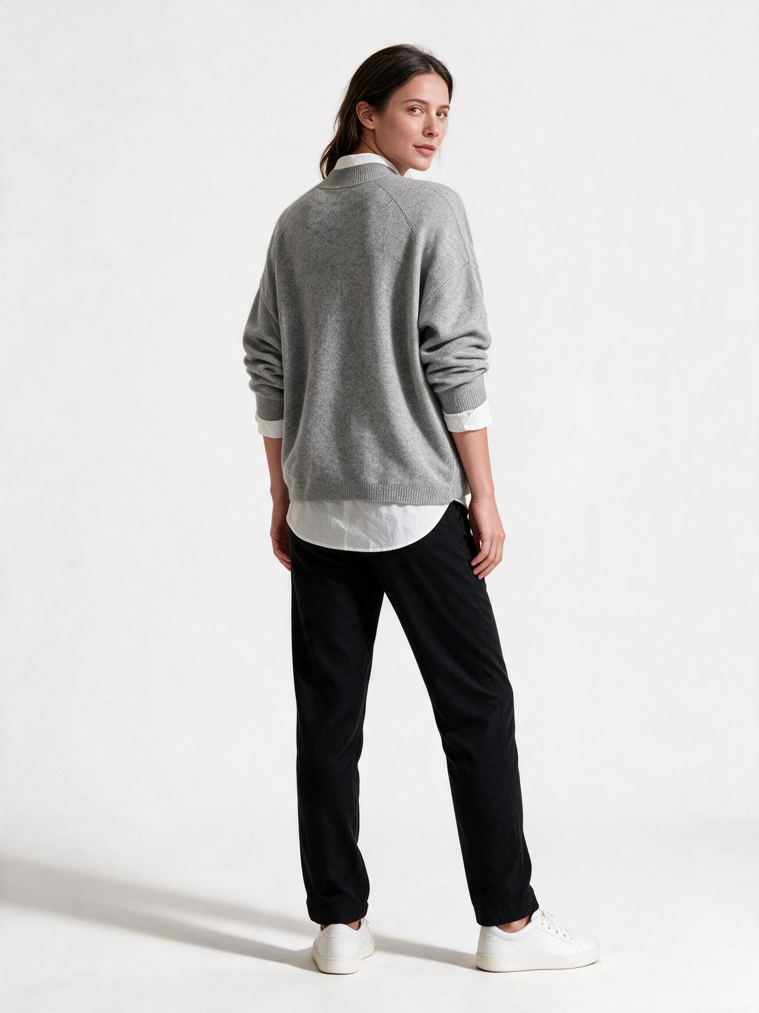 Eleganter Kaschmirpullover Damen