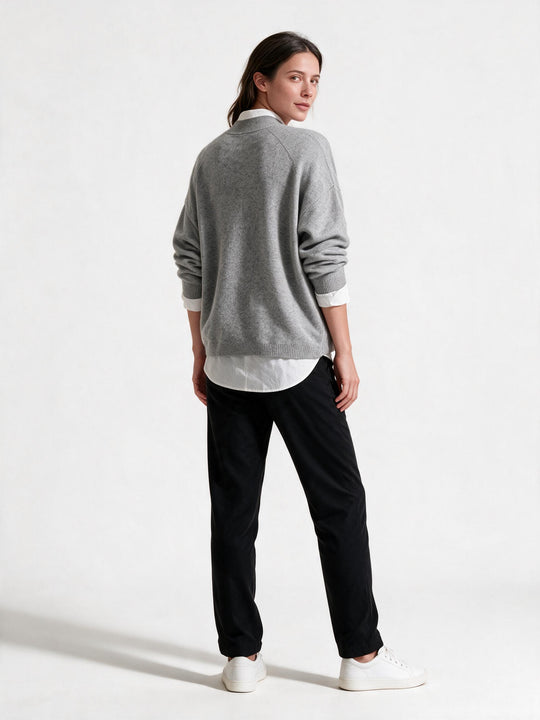 Eleganter Kaschmirpullover Damen