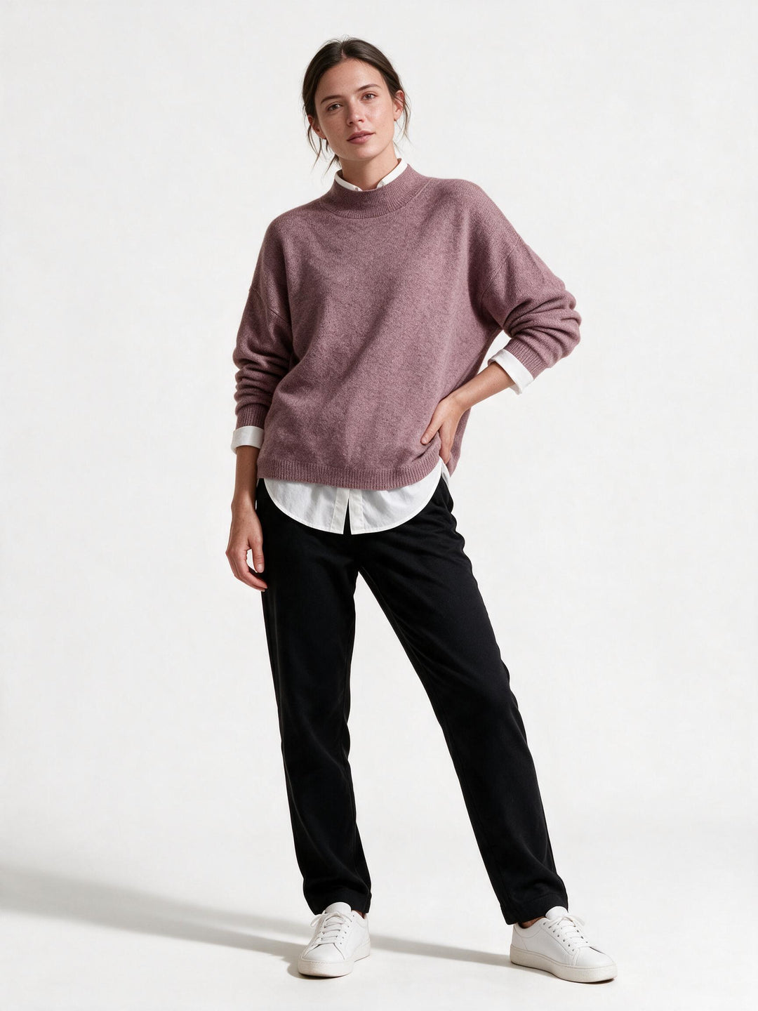 Eleganter Kaschmirpullover Damen
