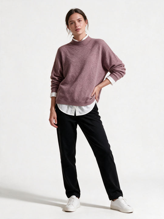 Eleganter Kaschmirpullover Damen