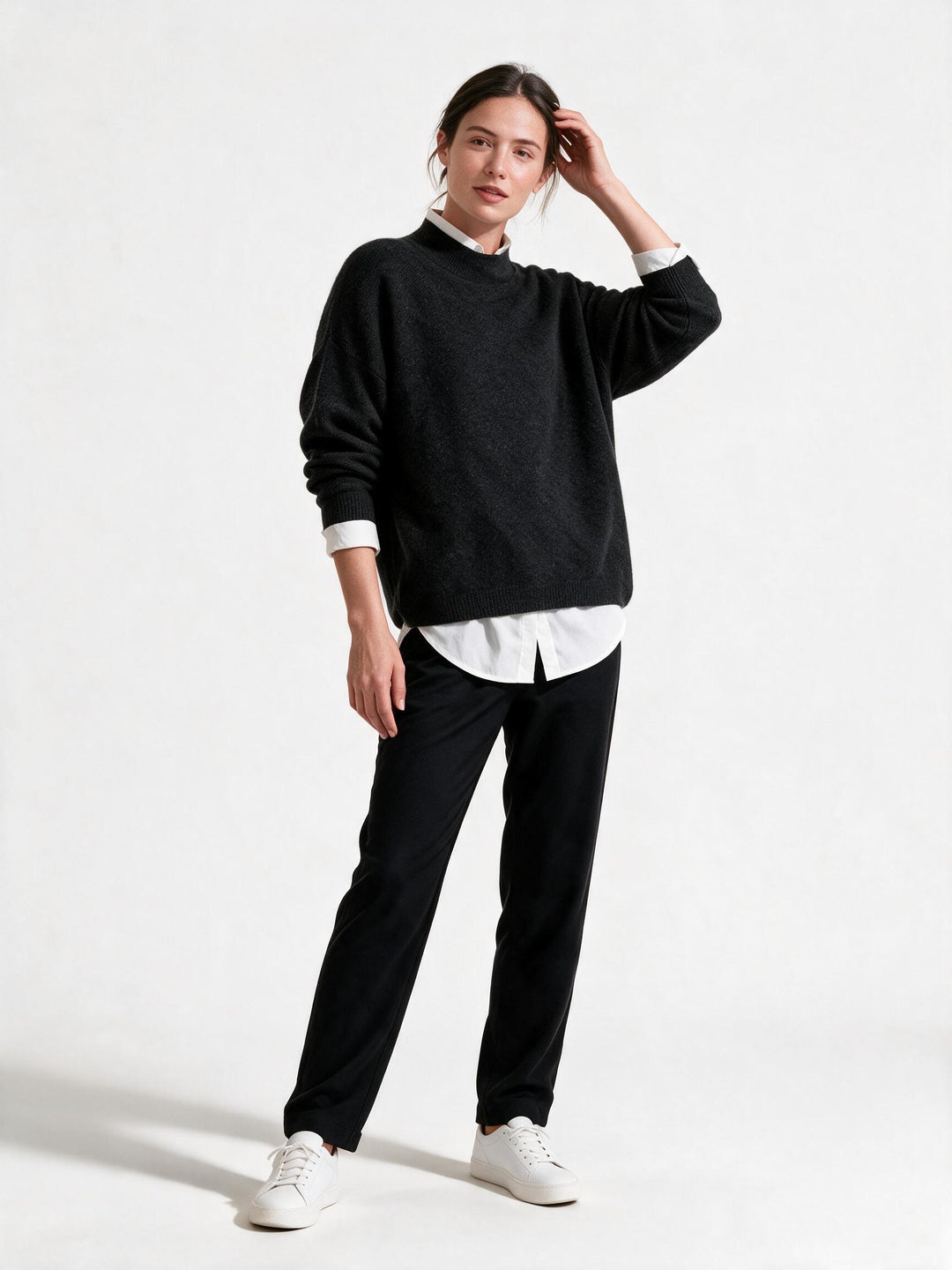 Eleganter Kaschmirpullover Damen