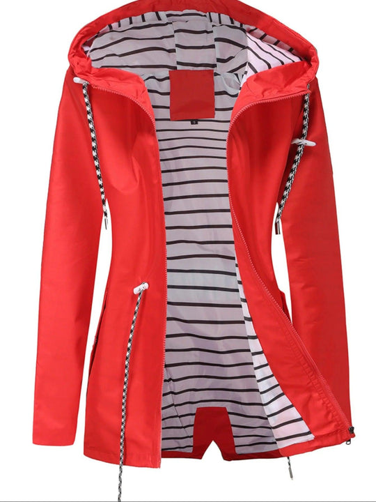Fudus | Wasserdichte Lange Jacke für Alle Jahreszeiten