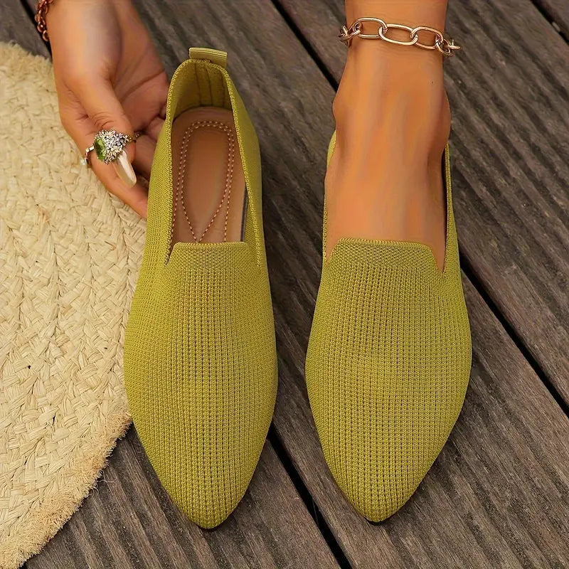 Leichte Schuhe mit Spitzer Zehe und Rutschfester Sohle für Komfort