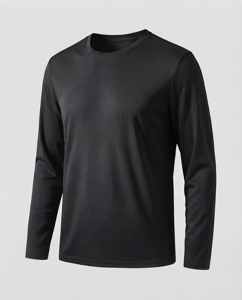 Herren Sportliches Langarmoberteil Nord Taschen
