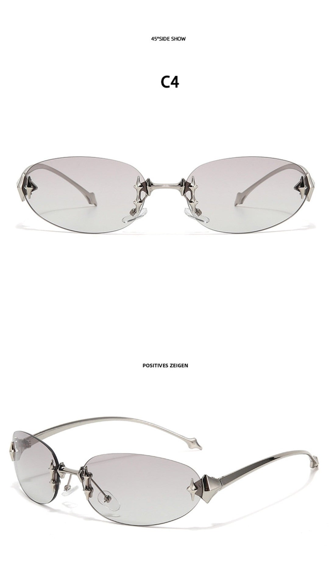 Nord Taschen | Star Rahmenlose Futuristische Sonnenbrille